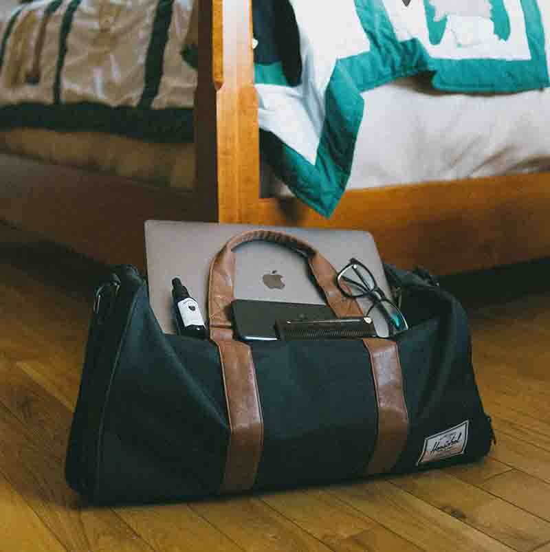 This is a product collection cover photo for duffel bag