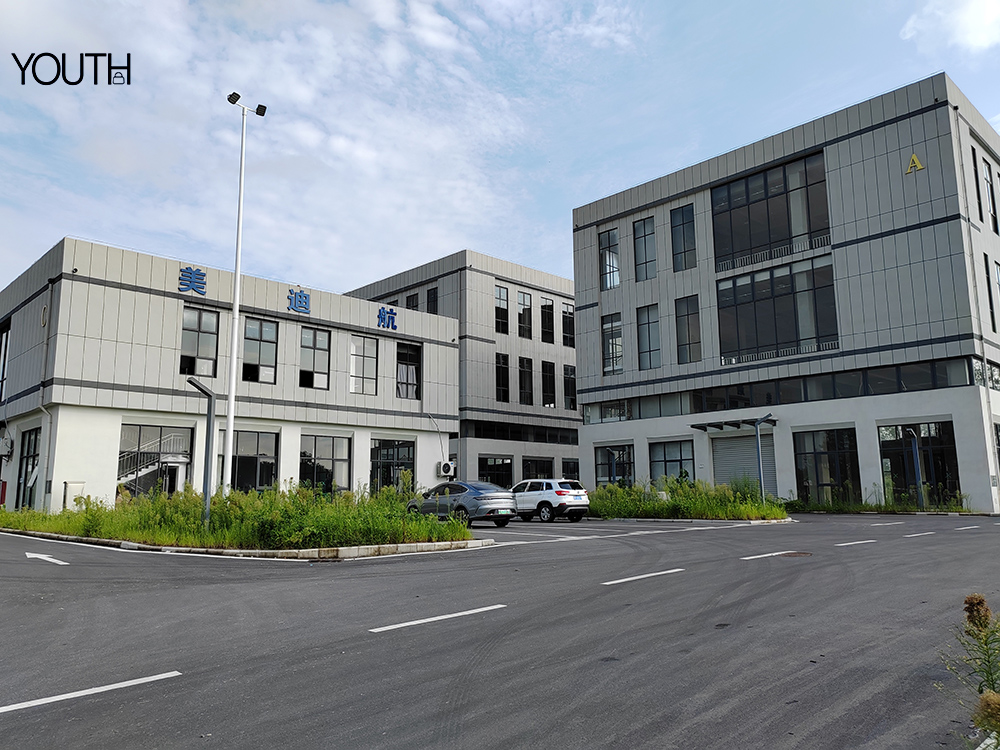 This is a backpack factory building photo in Anhui