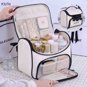 This is a open view photo for a make up bag organizer style#y0181