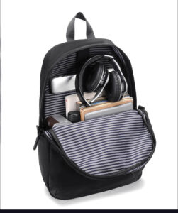 Style#yt0003 A open view photo for this samll travel backpack yt0003