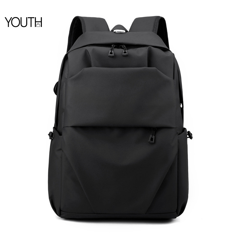 This is a main photo for a black school business backpack #YT0012