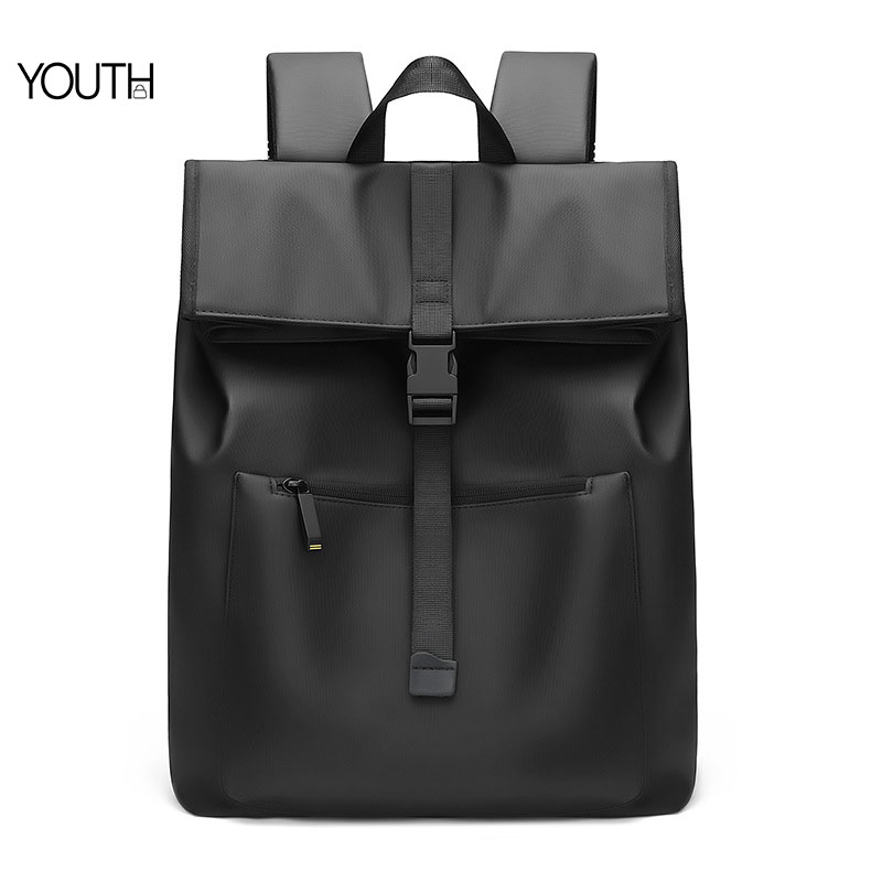 This is a main phto for style# yt0019, a black rolling travel backpack