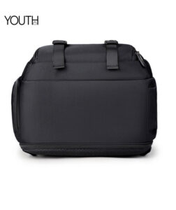 This is the bottom view photo for style# yt0020,black large travel backpack
