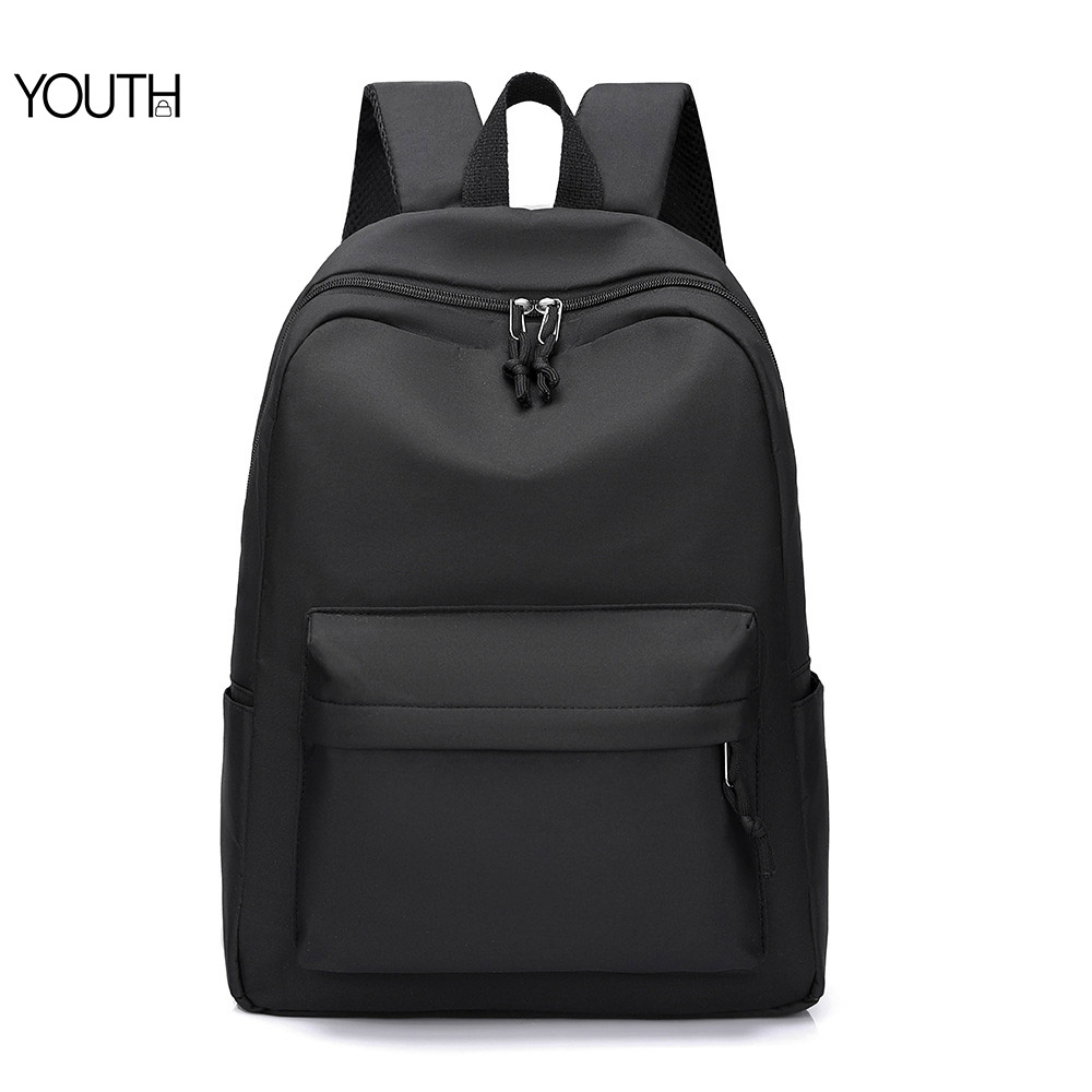 A mian photo for the black nylon travel backpack style#yt0022 0