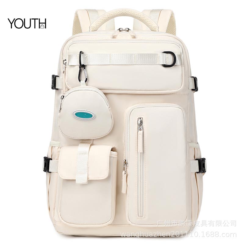 This is a main photo for a backpack to school with laptop compartment yt0028