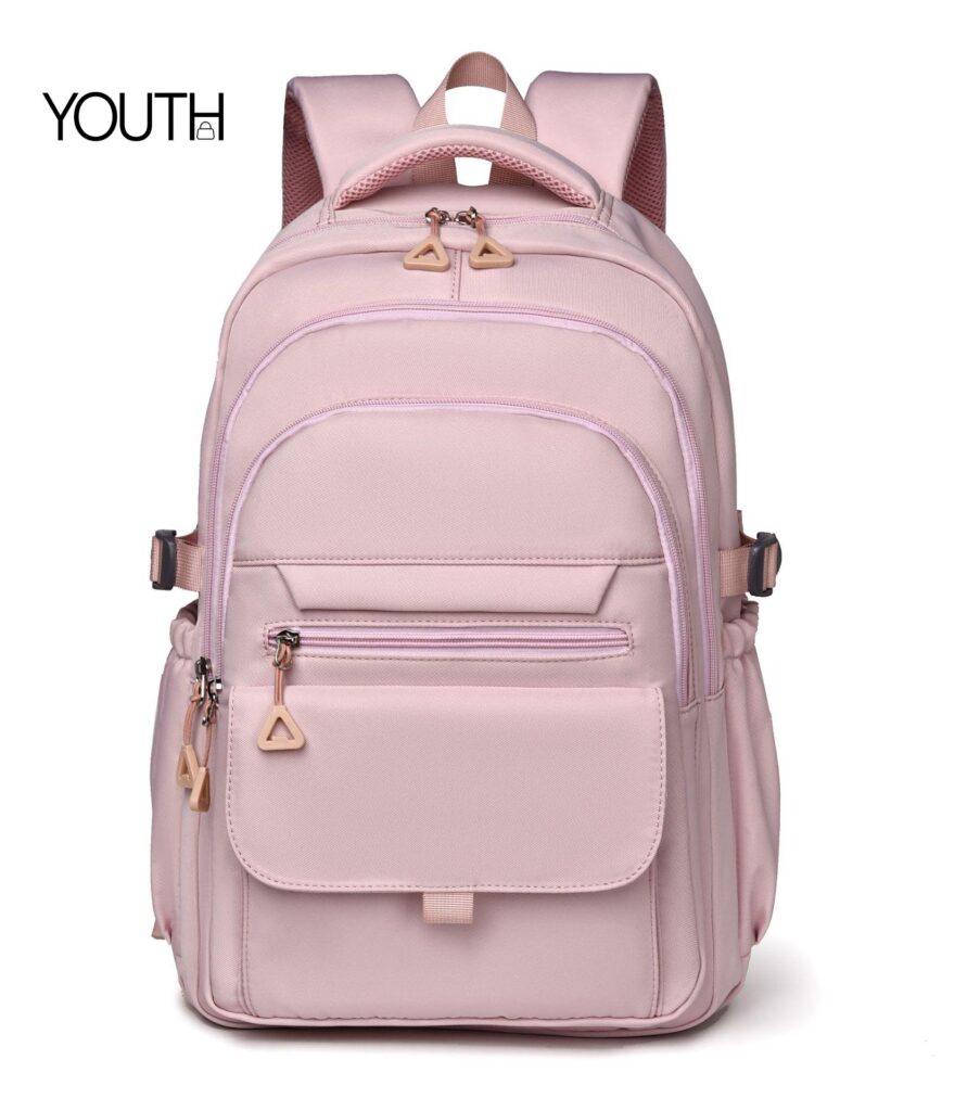 This is a main photo for a pink school backpack for teenage girl yt0030