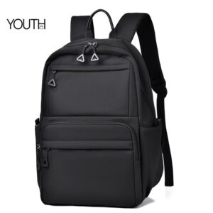 This is a microside photo for the black men's backpack for school yt0031