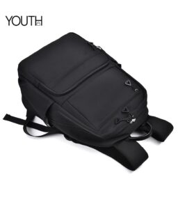 This is a top photo for the black men's backpack for school yt0031