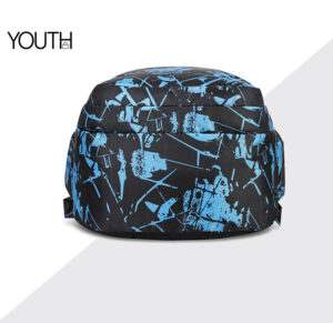 This is a bottom view photo for a zipper laptop backpack style#yt0041