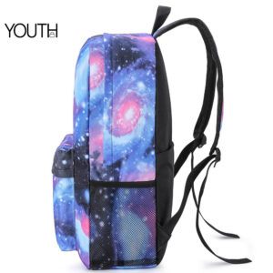 This is the side view photo for laptop compartment backpack style#yt0042