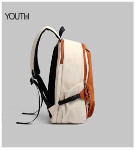 This is the side view photo for one set of laptop backpack for work yt0045