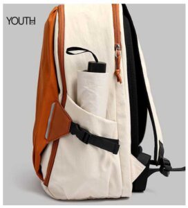 This is the side view photo for one set of laptop backpack for work yt0045