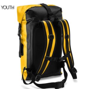 This is a back view photo for waterproof backpack for travel style#yt0048