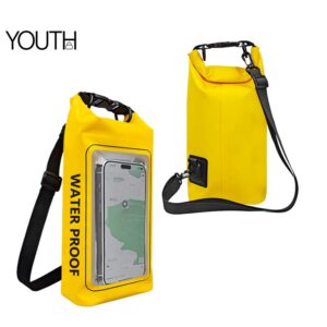 This is a main photo for a yellow small waterproof bag style#yt0049