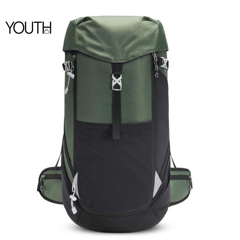 This is a main photo for a green hiking backpack women style#yt0053