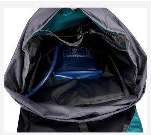 This is a open view photo for a green day hiking backpack style#yt0055