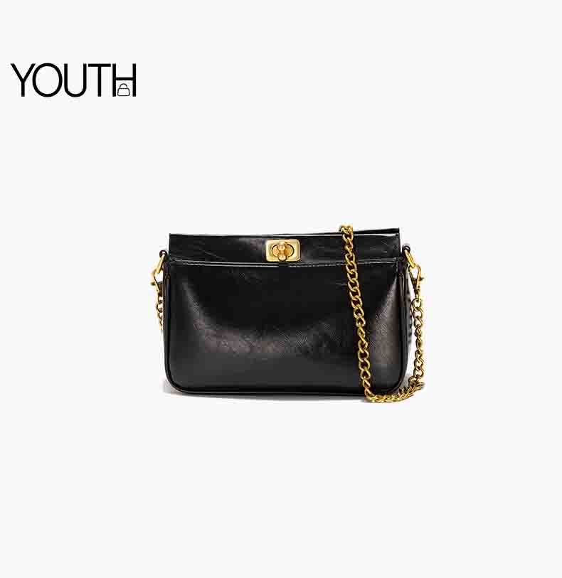 This is a main photo for a black crossbody bag style#yt0074 1