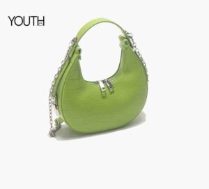 This is a microside photo for a green crossbody bags for ladies style#yt0075
