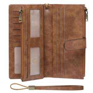 This is a open view photo for a zipper purse style# yt0083