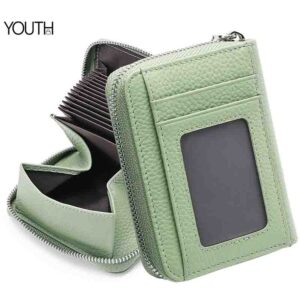 This is a microside photo for a RFID wallet for women style#yt0085