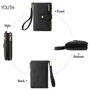 This is 360 angle photo for a black purse style#yt0086