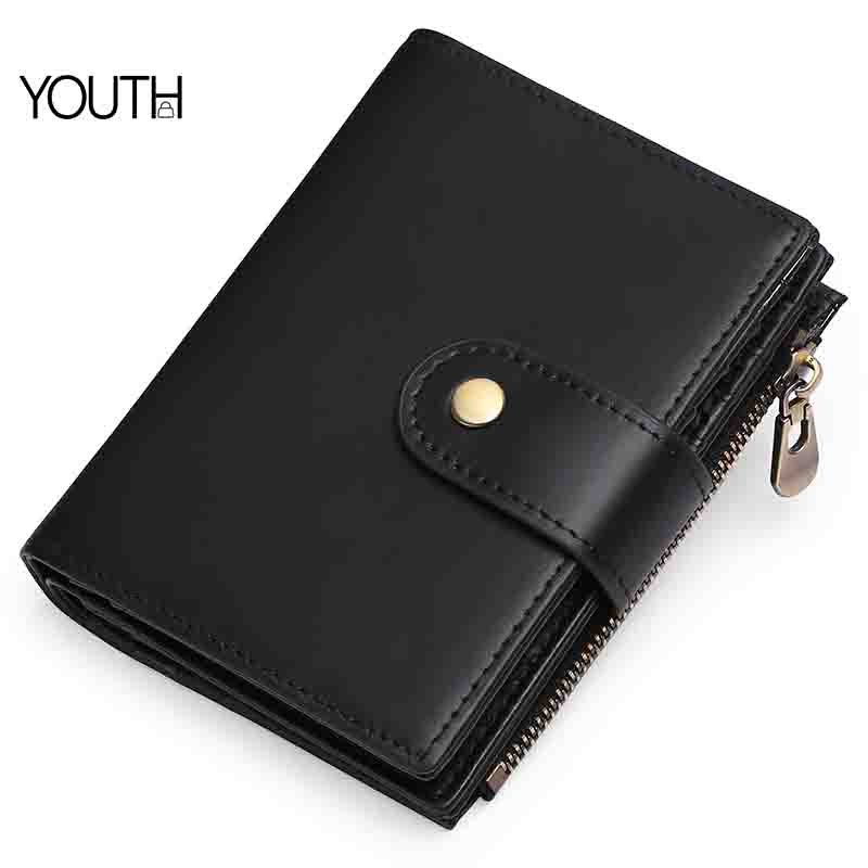 This is a main photo for a black money wallet Style# yt0091