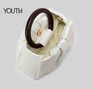 This is a open view photo for a white cute tote bag style#yt0098