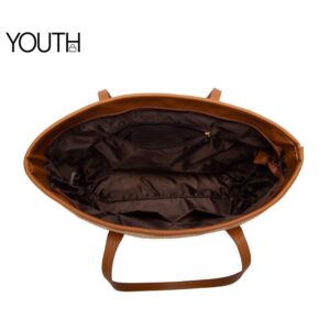 This is a open view photo for a large straw bag style#yt0111