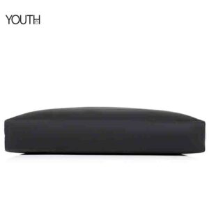 This is a bottom view photo for a laptop briefcase for men