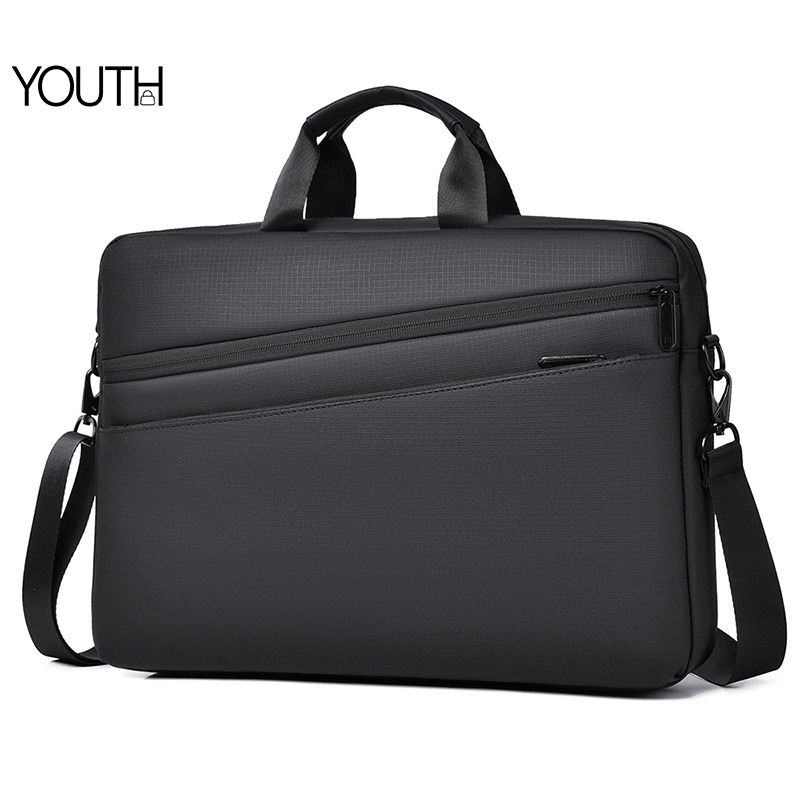 This is a main photo for a black small briefcase style#yt0133 1