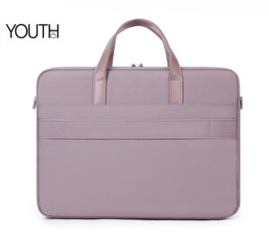 This is a back view photo for a pink briefcase for women style# yt0134