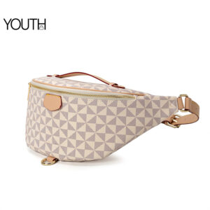 This is a microside photo for a waist bag for women style#yt0136