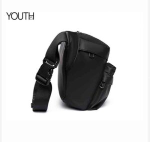 This is a side photo for a fanny pack crossbody shoulder bag style#yt0141
