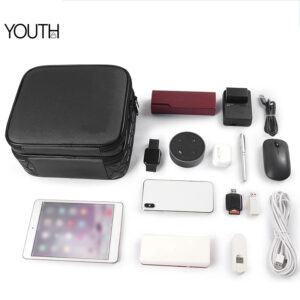 This is a capacity view two layers photo for Electronics Travel Organizer style#yt0151