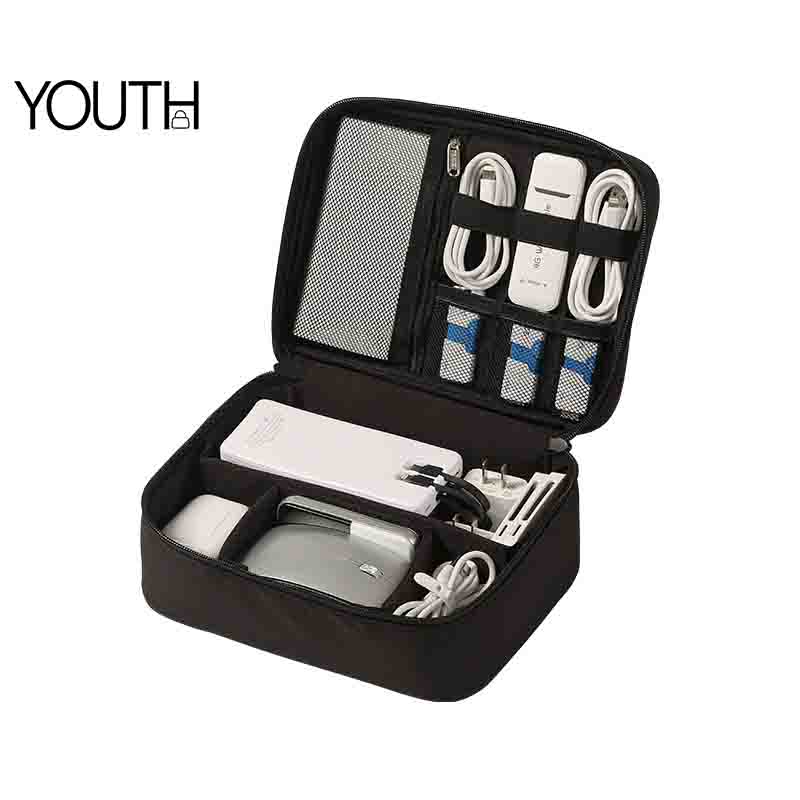 This is a main photo for a black electronic organizer for home style#yt0153