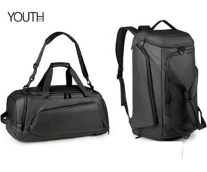 This is a 2 angles photo for best travel duffel bag carry on style#yt0157