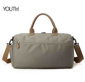This is a back view photo for duffel bag for international travel style#yt0158