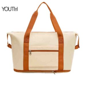 This is a back view photo for women's weekender bags style# yt0159