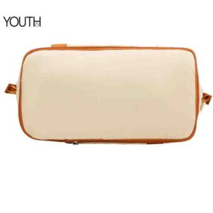 This is a bottom view photo for women's weekender bags style# yt0159