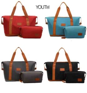This is a color collection view photo for women's weekender bags style# yt0159