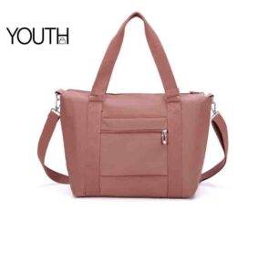 This is a back view photo for a Nylon travel duffel bags gym duffel bags style#yt0161