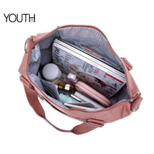 This is a open view photo for a Nylon travel duffel bags gym duffel bags style#yt0161