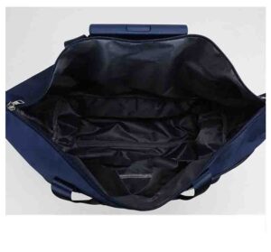 This is a open view photo for travel duffel bags with wheels style# yt0162