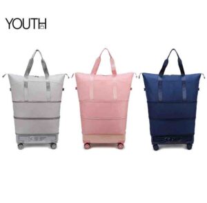 This is a color collection view photo for travel duffel bags with wheels style# yt0162