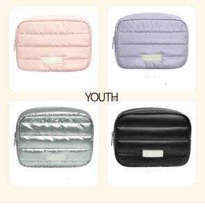 This is a collection showing photo for a waterproof travel cosmetic bags style#yt0182