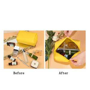 This is a open view photo for a small make up bags style# yt0185