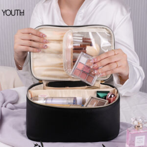 This is a functional view photo for a Organizer cosmetic bag style#yt0192