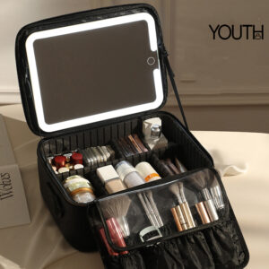 This is a open view photo for a Make up box&case with mirror style#yt0194