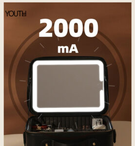 This is a LED view photo for a Make up box&case with mirror style#yt0194
