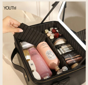 This is a EVA dividers view photo for a Make up box&case with mirror style#yt0194